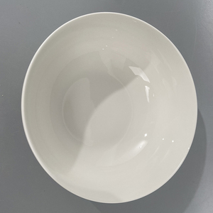 Commercio all'ingrosso di fabbrica di varie dimensioni moderno riutilizzabile bianco 6.15/7/8 pollici rotondi in ceramica ciotole - Product Image 3