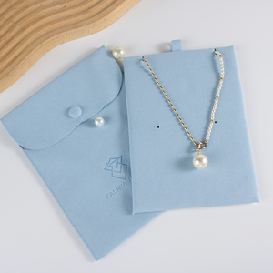 Plateau à bijoux en microfibre de luxe personnalisé avec logo, de haute qualité, pour la présentation de bijoux (vente en gros) - Product Image 1