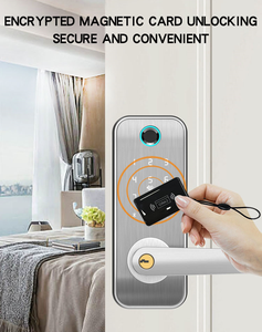 ระบบควบคุมห้องพักโรงแรมผ่าน Wifi พร้อมรหัสผ่าน บัตรคีย์การ์ด ลายนิ้วมือ และระบบล็อคประตูอัจฉริยะควบคุมผ่านแอป - Product Image 3