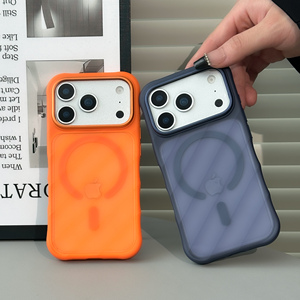 เคสโทรศัพท์มือถือกันกระแทก ป้องกันรอยนิ้วมือ ผลิตจาก TPU+PC ผิวสัมผัสแบบแม่เหล็ก สำหรับ iPhone 17 Pro Max - Product Image 2