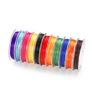Cordon élastique en cristal, corde ronde de 10M pour la fabrication de bracelets, fournitures de perles, super élastique, résistant à l'usure, fil pour la fabrication de bijoux - Product Image 3