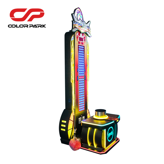 Colorful Park Best Price Coin Operated Huge Hammer Strength test Machine Arcade Machine Hammer Game Machine Arcade Game
