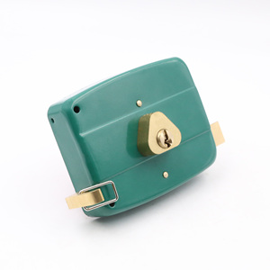 <span class=keywords><strong>Cerradura</strong></span> <span class=keywords><strong>de</strong></span> cilindro <span class=keywords><strong>de</strong></span> latón antirrobo para fábrica, pestillo nocturno, <span class=keywords><strong>cerradura</strong></span> <span class=keywords><strong>de</strong></span> borde exterior con cerrojo, llaves y manijas para puerta <span class=keywords><strong>de</strong></span> garaje - Product Image 5