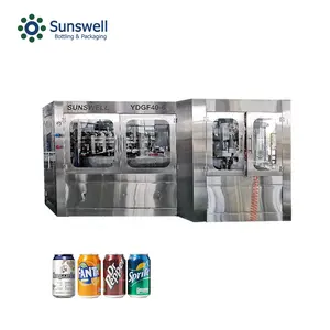 Fully Automatic Carbonated Soft Drink Can Filling Machine/Beer Canning Line