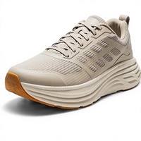 Nouvelle Tendance Chaussures de Course et de Marche Confortables pour Hommes à Lacets, Antidérapantes, Amortissantes, Idéales pour l'Entraînement et la Gym, Vente en Gros