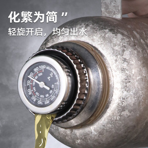 Termo de titanio Tomic de 1000 ml con asa para uso en exteriores - Product Image 4