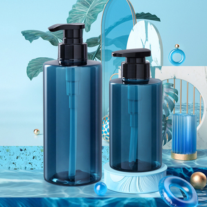 300Ml 500Ml Chai Nhựa Cho Khách Sạn Rỗng Tùy Chỉnh Màu Đen Dầu Gội Đầu Và Điều Hòa Chai Bé Bọt Kem Dưỡng Da Độc Đáo Chai - Product Image 4