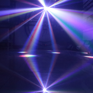 Lámpara láser de mariposa LED colorido efecto de escenario proyector de haz de luz KTV DMX512 Control estroboscópico Disco DJ Fancy Lighting Club - Product Image 3