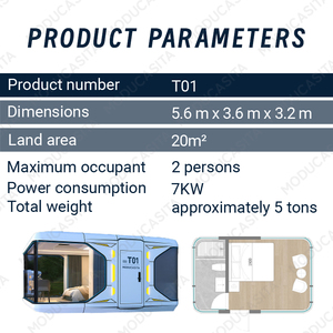 B & B mới dành riêng cho một phòng ngủ và một phòng khách, và khoang không gian được trang trí sang trọng và cabin không gian - Product Image 2