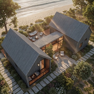 Hotel <span class=keywords><strong>de</strong></span> Alta Gama para Vacaciones, Completo y Personalizado, Casa Modular Prefabricada, Estructura <span class=keywords><strong>de</strong></span> Acero, Vivienda Prefabricada en Contenedor - Product Image 3