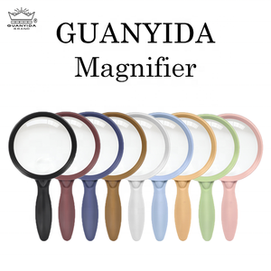 Kính lúp cầm tay có tay cầm phẳng đầy màu sắc, dễ thương, ống kính 75mm có độ rõ nét cao dành cho trẻ em và học sinh - Product Image 5