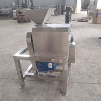 Schil- en pulpmachine voor mango, passievrucht, wampee en lychee; fruitpulpmachine voor tomaat en kiwi.
