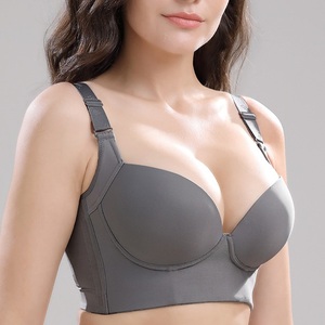 Reggiseni Push-up Plus Size da Donna, Reggiseno a Coppa Profonda, Intimo Modellante Copertura Completa, Lingerie Intima Femminile 0431 - Product Image 2
