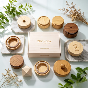 Mejor Precio Tapas Abatibles de Bambú Natural y Madera para Frascos Mason, Contenedores de Almacenamiento y Tapas Redondas para Vasos - Product Image 2
