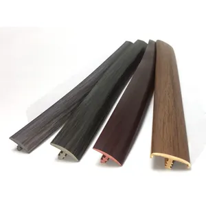 Furniture Accessories Plastic Wood Grain Pvc/Abs Rubber T Molding