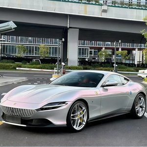 Pellicola per Wrapping Auto Verde Metallizzato Lucido/ Oro/ Rosa, Pellicola PPF <span class=keywords><strong>Viola</strong></span>/ <span class=keywords><strong>Blu</strong></span> per Cambio Colore, Vinile per Wrapping Auto - Product Image 5