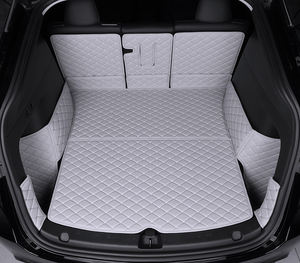 Tapis de coffre de voiture en cuir à motif VV, vente en gros d'usine, entièrement enveloppant, antidérapant, écologique, multicolore, garantie de qualité OEM - Product Image 5
