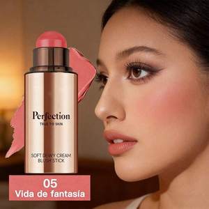 Perfection Soft Dewy Cream Blush Stick 05 Vida De Fantasia Maquillaje Facial Tono de Piel Medio - Product Image 1