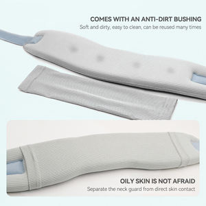 ปลอกคอโฟมนุ่มคุณภาพสูง ปลอกคอป้องกันกระ<span class=keywords><strong>ดู</strong></span>กต้นคอแบบปรับได้ ช่วยบรรเทาอาการปวด - Product Image 4