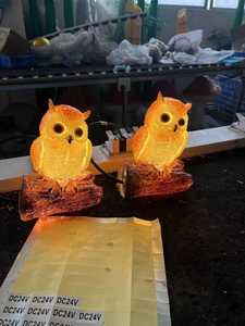 Lámpara con Motivo de Búho IP65, Luces Decorativas para Festivales, para Parques al Aire Libre y Espacios Públicos - Product Image 1