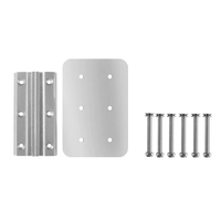 CAPEXRV Plaque de fixation supplémentaire pour pied de table pivotant en alliage d'aluminium