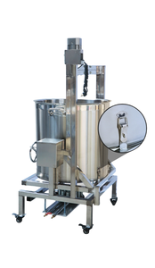 Mélangeur de sauce industriel coloré à double enveloppe vapeur, capacité moyenne 12 kg, garantie 1 an, certifié pour l'hôtellerie et l'industrie alimentaire - Product Image 2