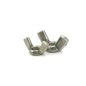 DIN315 M3 M4 M6 M8 M12 Butterfly Nut Wing Nut Stainless Steel 304 Hardware Fastener High Quality and Factory Price