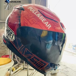 Casco <span class=keywords><strong>de</strong></span> fibra <span class=keywords><strong>de</strong></span> vidrio grande Coffee House Estatua Decoración comercial <span class=keywords><strong>de</strong></span> alto beneficio - Product Image 2