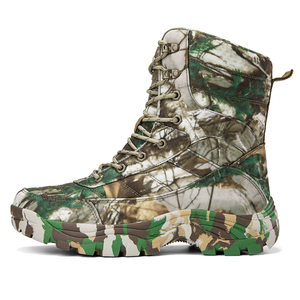 Bottes tactiques de chasse DF 1906 AS33 pour homme, grandes tailles 39-47, couleur kaki-vert, pour l'Afrique, la pampa, la forêt et le désert - Product Image 6