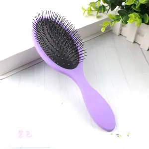 แปรงผมแปรงนวดผม,ทำผมนุ่ม Detangling Brush ที่กำหนดเองสีแปรงผมแห้ง