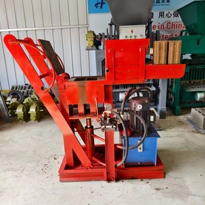 Đất sét Interlock gạch máy làm với động cơ diesel đất sét Khối Máy làm giá thấp - Product Image 3