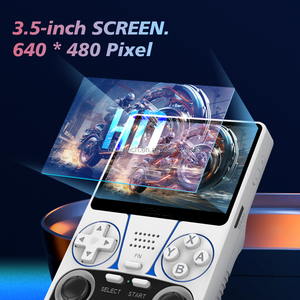 R35XX <span class=keywords><strong>Retro</strong></span> <span class=keywords><strong>Console</strong></span> di gioco portatile Linux con schermo da 3.5 pollici IPS lettore <span class=keywords><strong>Video</strong></span> tascabile portatile 64GB 128GB giochi abilitati Wi-Fi - Product Image 2