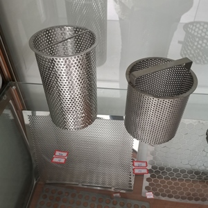 อุตสาหกรรมที่ใช้สแตนเลส304 316ตาข่ายท่อตาข่ายพรุนตะกร้าสำหรับการกรอง - Product Image 2