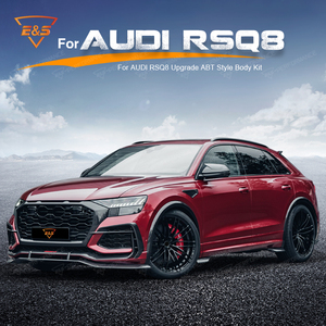 Kit de Carrocería de Fibra de Carbono Húmeda de Fábrica para Audi RSQ8, Mejora al Estilo <span class=keywords><strong>ABT</strong></span>, Labio Delantero, Difusor Trasero, Accesorios para Automóviles - Product Image 3