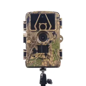 60MP Professional กันน้ํากลางแจ้งล่าสัตว์กล้อง Camouflage Trail กล้อง 8K ดิจิตอลกล้อง