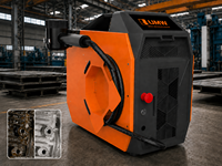 Machine de nettoyage laser industrielle pour pipeline, machine de nettoyage laser portable pour pipeline avec système à fibre pulsée