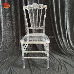 เก้าอี้คริสตัลใสทำจากอะคริลิคสำหรับงานแต่งงานเก้าอี้จัดเลี้ยงในโรงแรมสำหรับตกแต่งงานปาร์ตี้ - Product Image 3