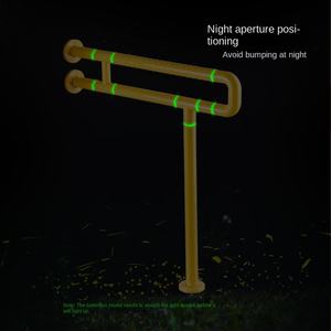 Tuvalet Korkuluğu Kaymaz Bariyer Yaşlı Engelli Banyo Güvenlik Mühendisliği Korkuluk Paslanmaz Çelik - Product Image 3