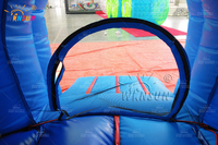 Maison de rebond gonflable sur le thème de Noël vente commerciale loyer maison enfant cadeau vente en gros enfants divertissement attraction d'hiver