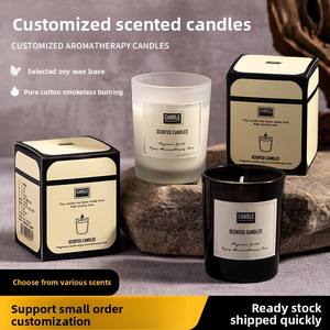 Boîte-cadeau de bougie parfumée à la cire de soja créative haut de gamme Yafeng pour des souvenirs d'anniversaire <span class=keywords><strong>ou</strong></span> une option de vente en gros du commerce extérieur disponible - Product Image 2