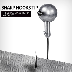 1-20g chì móc Jig móc cá rô Móc Câu Cá - Product Image 3