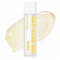 HALORINNA Gel Anti-Acné 50ml Huile Botanique Régulatrice Harmonie Cutanée Revitalisante Rafraîchissante Soin Quotidien Clarifiant Visage OEM