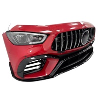 Kit de Parachoques Delantero y Kit de Radiador de Alta Calidad para Mercedes-Benz GT63 (X290), Instalados como una Sola Unidad Garantía de un año.