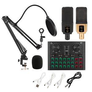 Paquete de Mezclador de Podcast y Música Todo en Uno, Plug-and-Play, con Tarjeta de Sonido para PC, Equipo de Grabación en Vivo, Autotune y Cambiador de Voz - Product Image 2