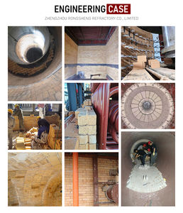 Maßgefertigte Feuerfeste Ziegel Gebogene Radius-Feuerfeste Steine Konische Schräg Gebogene Feuerfeste Ziegel - Product Image 5