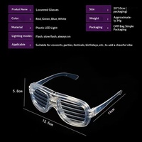 Nouvelles Lunettes en Plastique à Éclairage Dynamique en Forme de Cœur pour Influenceurs TikTok, Idéales pour Concerts, Bars, Discothèques, Jouet Lumineux pour Jeunes et Cheerleading