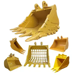 Factory Direct Excavator Buckets Attachment Drainage Digging Mud Standard Bucket Various Types Rock Buckets For Sale