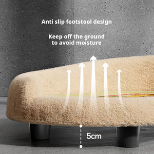 Schützende Orthopädische Umweltfreundliche Katzenstreu-Kratzmatte Integriertes Ganzjahres-Polybaumwollfilz Schlafnest Sofa Liegestuhl - Product Image 3