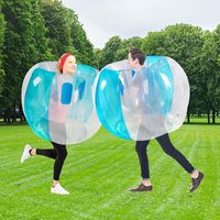 Adultes et enfants Sumo Ball Bumper PVC gonflable Buddy Bounce Game Ball pour l'extérieur 6 + Years Team Play