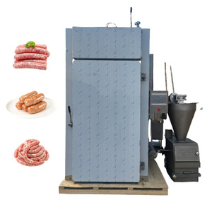 スモークハウス自動食肉喫煙機ナマズ喫煙機ソーセージ喫煙機 - Product Image 1